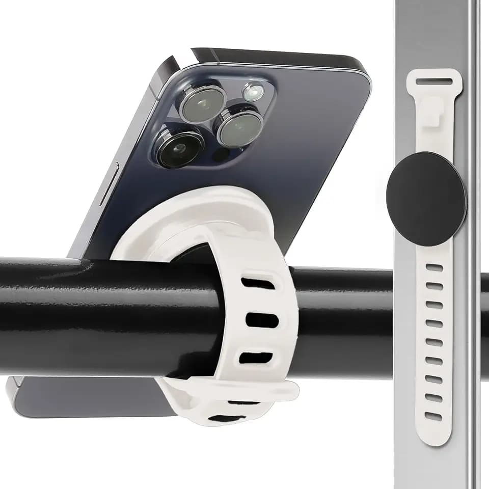 Stroller Phone Holder Magnetic Phone Mount for Home Fitness Bike