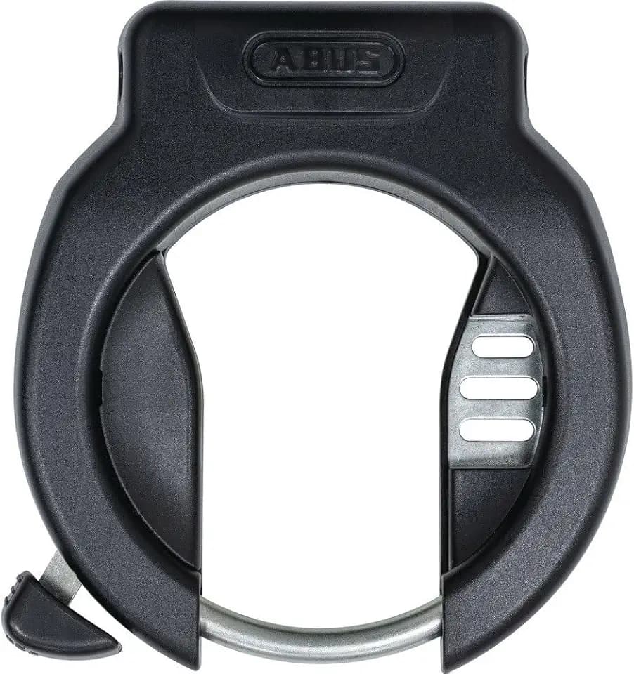 ABUS Rahmenschloss PRO AMPARO 4750S NR - Fahrradschloss zur Befestigung am Rahmen des Fahrrads - 8,5 mm - ABUS Sicherheitslevel 9 - Schwarz