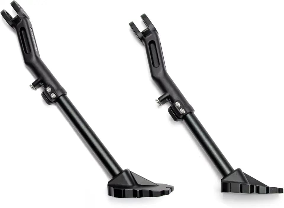 AltRider Adjustable Aluminum Side Stand Compatible with BMW R 1200 & R 1250 GS/GSA (2013-2024) - Black