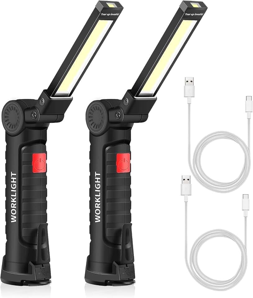 LED Arbeitsleuchte Werkstattlampe 2 Stück Handlampe Led Werkstatt