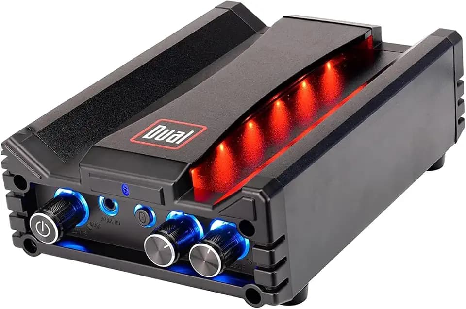 Dual Electronics DBTMA100 Micro 2-Channel Class-D Bluetooth Amplifier