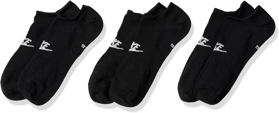 Nike Dri-FIT Everyday Essential No-Show Socks (3-Packs) | Mens and Womens