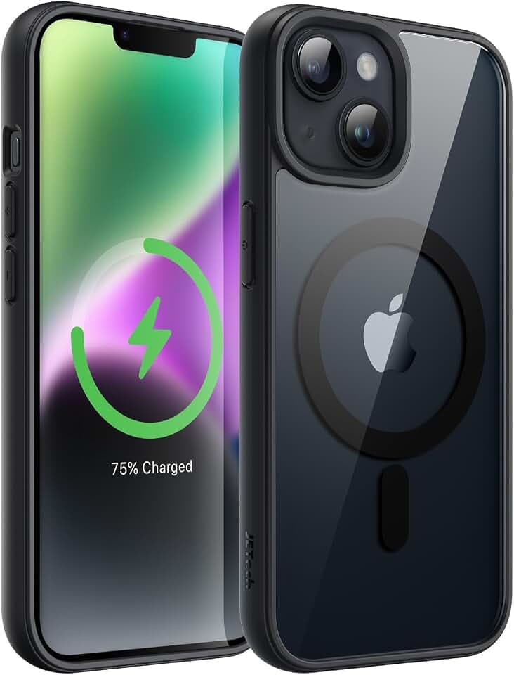 JETech Magnetic Case for iPhone 14, Midnight