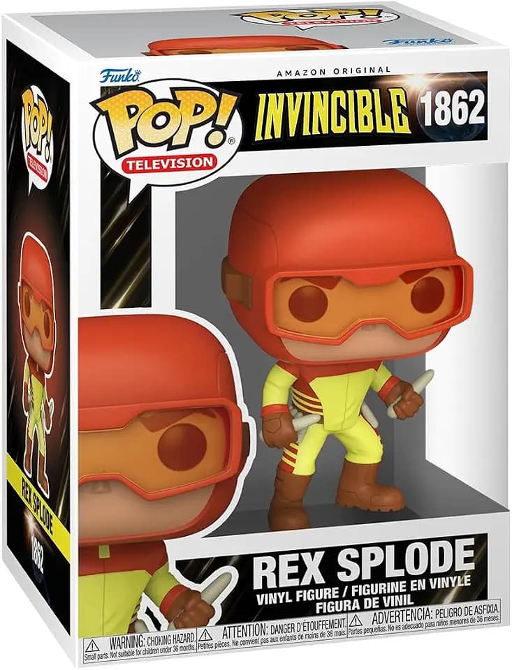 Funko POP! Animation: Invincible - Rex with Chase