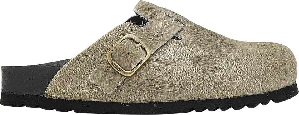 Scholl Damen FAE New Sandale, Grey Silver, 39 EU