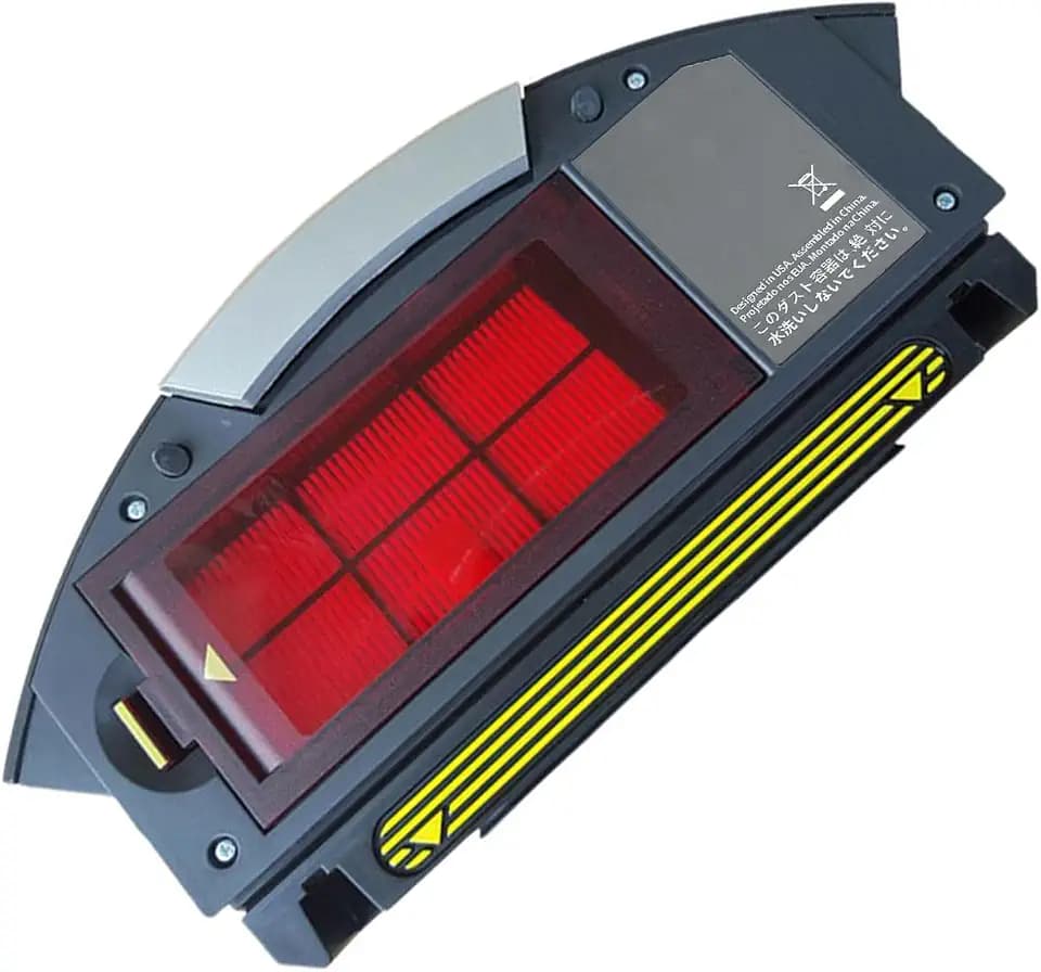 Staubsammelbox Abfallsammler mit Hepa-Filter für iRobot Roomba 800 900 Serie 870 860 880 960 Roboter Staubsauger Teil