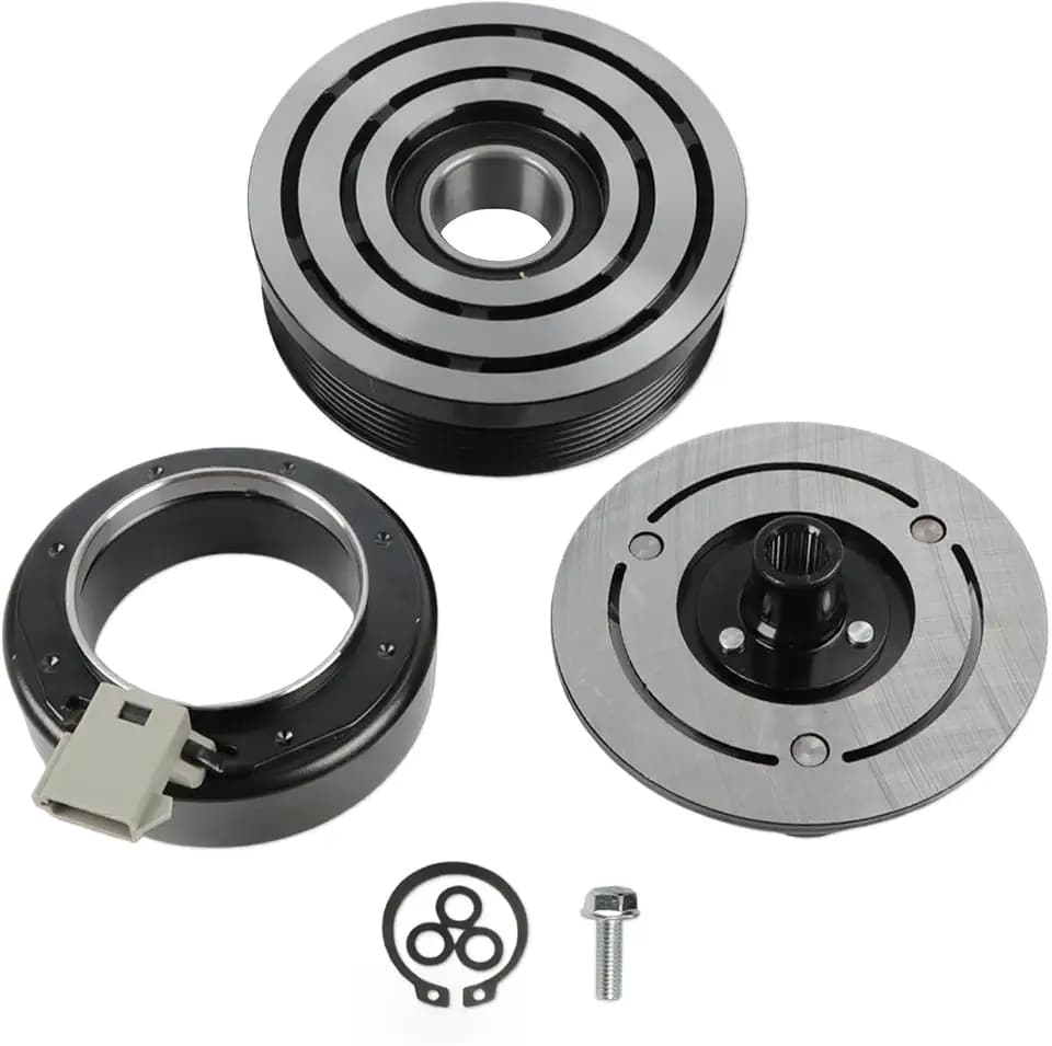 1869 A/C Compressor Clutch Kit Fits for 2004-2006 F-150 4.6L 5.4L丨Air Conditioning Compressor丨Aftermarket Automotive Parts丨Replacement OE 101290C, 4L3Z-19703-AB, 4L3Z19703AC, 9U2Z19V703ARM