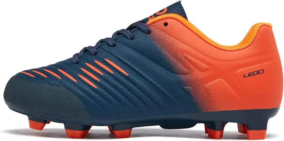 Fußballschuhe for Jungen Mädchen Kinder Little Kids Firm Ground Sportliche Football Boots