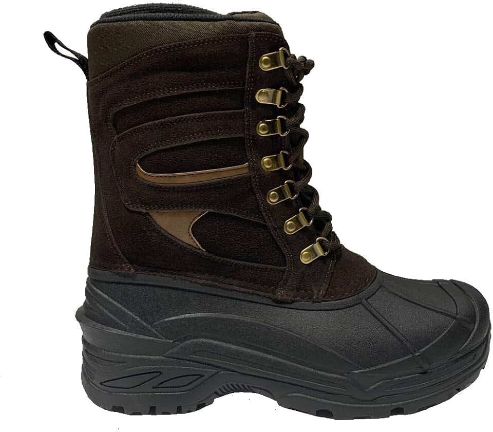 LABO Men's 10" Winter Snow Hunting Boots Shoes Waterproof Insulated 3 Styles