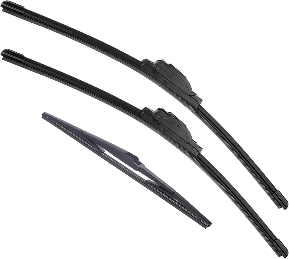 Windshield Wiper Blade Replacement For 2010-2015 Lexus RX350 2010-2015 Lexus RX450h 26+22 Inchs Front Windscreen Wiper Blade And 16 Inchs Rear Window Wiper