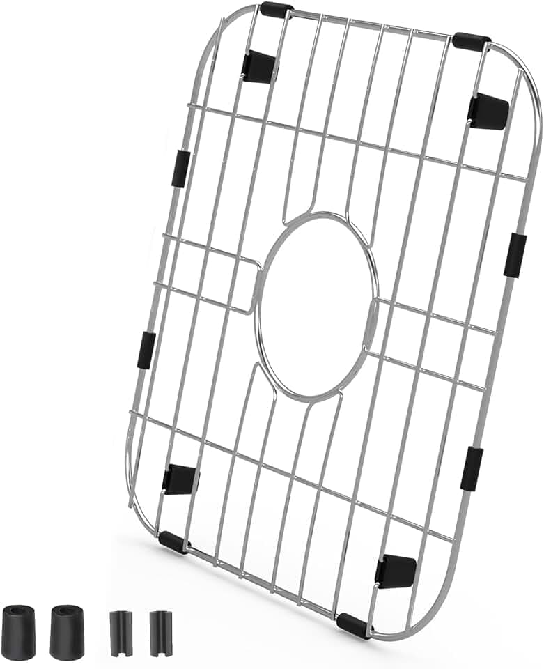 sink rack for bottom of sink,12.25"x11.5",304 stainless steel