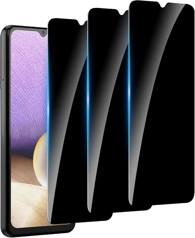 3 Pack Privacy Screen Protector for Samsung Galaxy A32 5G