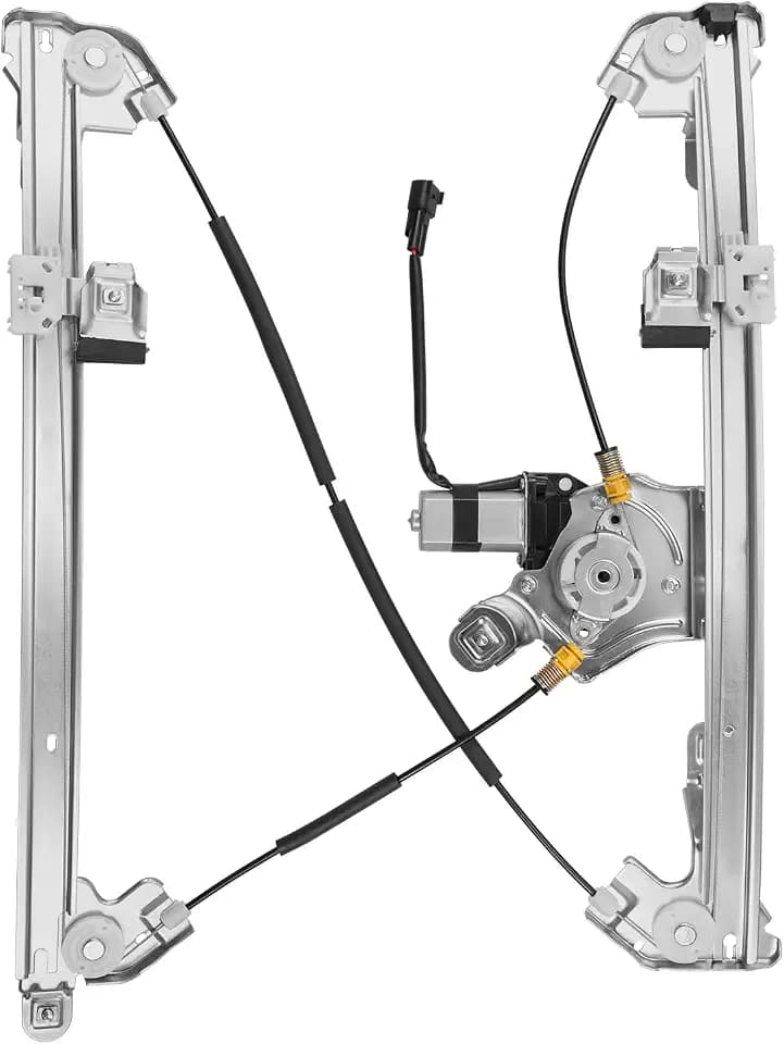 Vurkcy Window Regulator with Motor Front Left Driver Side, Replace 741-428