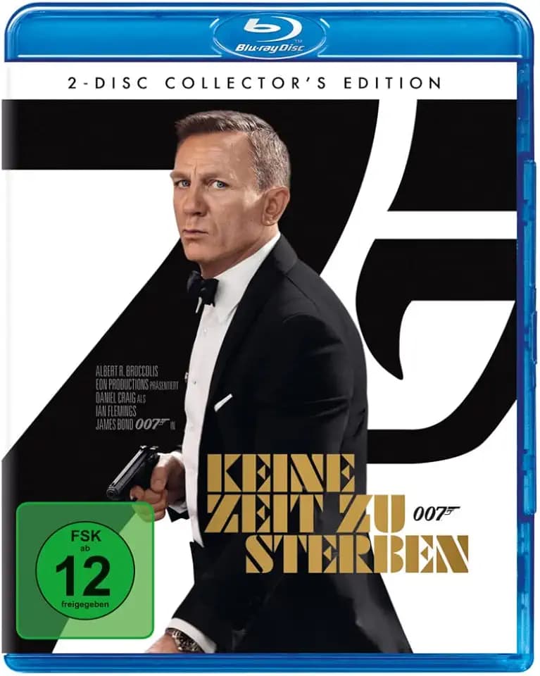 James Bond 007 Keine Zeit zu Sterben/Blu-Ray, Untertitel Deutsch, Englisch