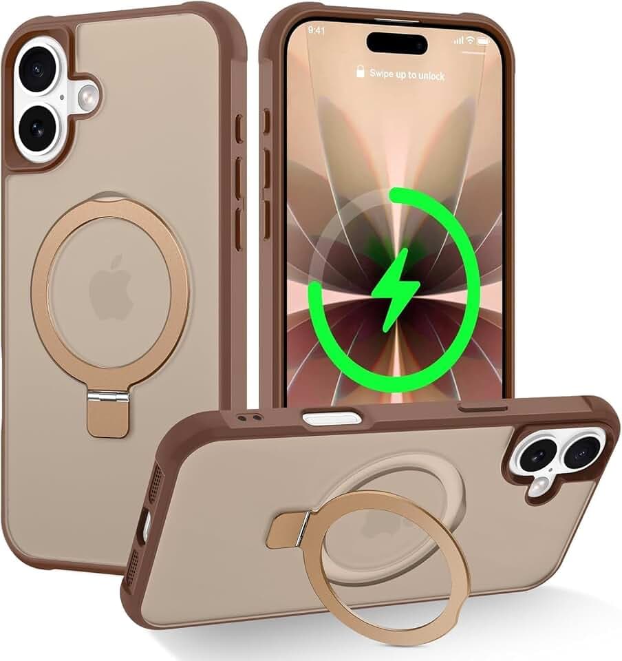 CHAOFEnG Compatible with iPhone 17 Case, Desert Gold