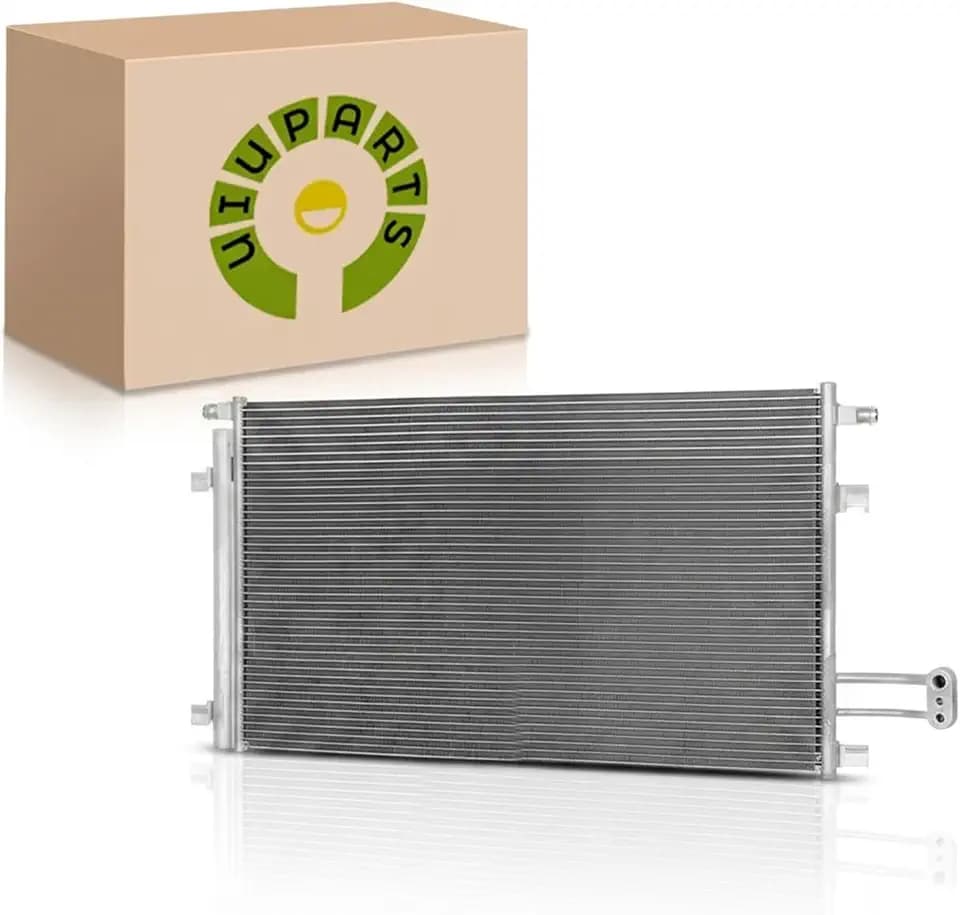 UIU Air Conditioning A/C Condenser Compatible with Chevy Silverado 1500 5.3L 2014-2018,Tahoe 5.3L 2015-2020,Suburban 5.3L 2015-2020,GMC Sierra 1500 5.3L 2014-2018,Yukon 5.3L 2015-2020 & More 23141869