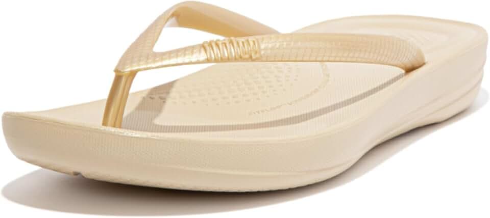 FitFlop Damen iQushion Ergonomische Zehentrenner – Leicht & Bequem mit natürlicher Fußgewölbeunterstützung