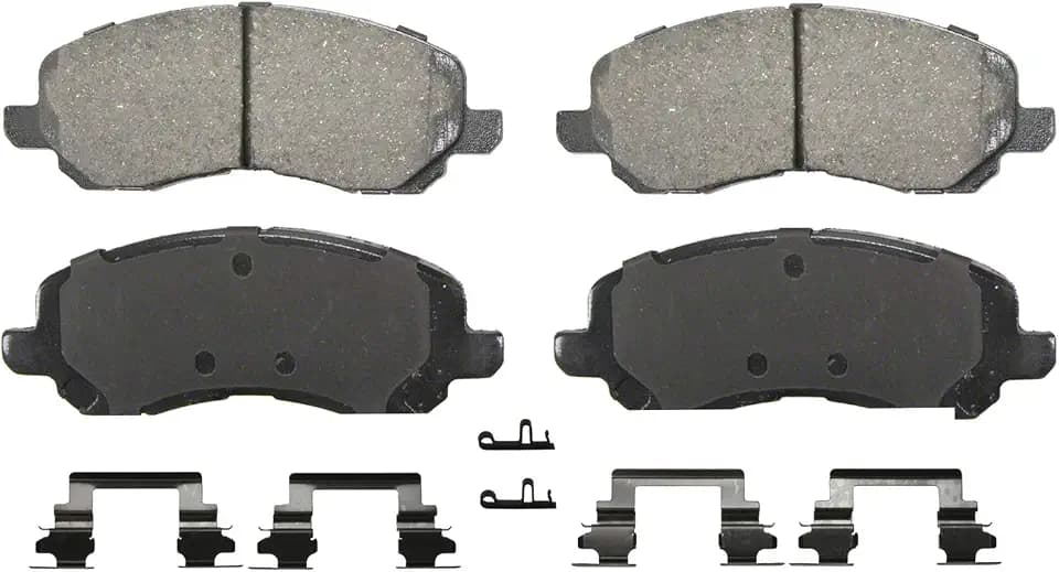 DRiV Wagner Disc Brake Pad Set - ZD866 - Ceramic Brakes for Car - Reduces Noise & Restores Braking Performance - Stainless-Steel Hardware - QS - Ceramic