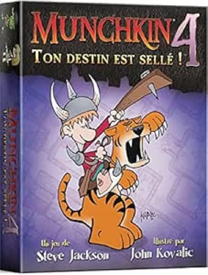 Asmodee - Munchkin – Erweiterung 4: Dein Schicksal ist versiegelt!