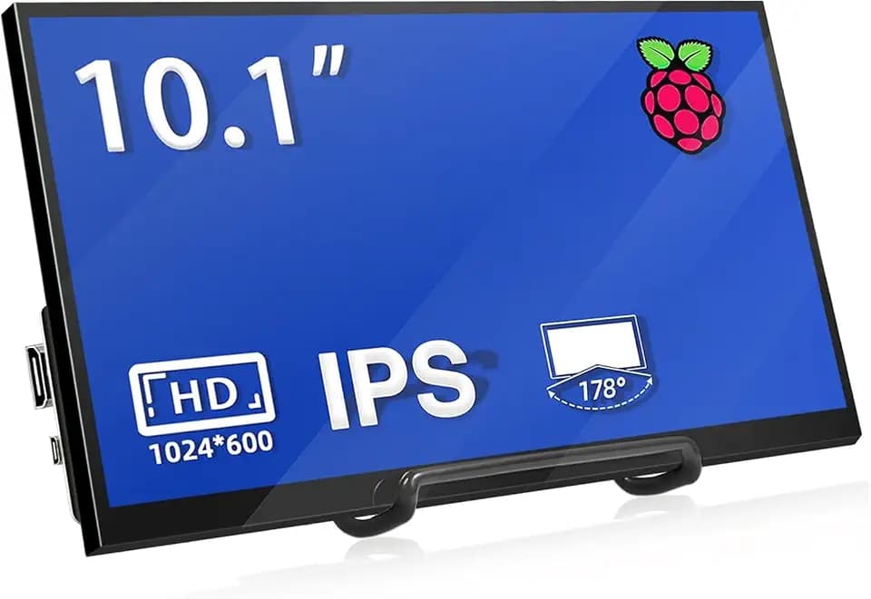 HAMTYSAN 10.1'' HDMI Monitor for Pi 5 Laptop