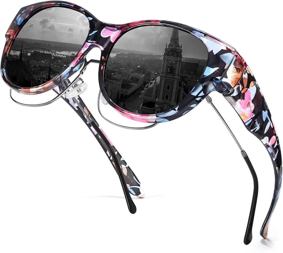 Trysee Polarized Fit Over Sunglasses for Women