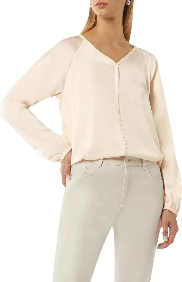 Comma Damen 2157978 Bluse (1er Pack)