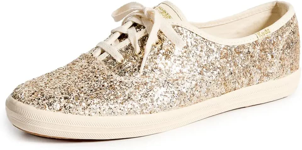 Keds Women's Champion Glitter Lace Up Fashion Sneaker