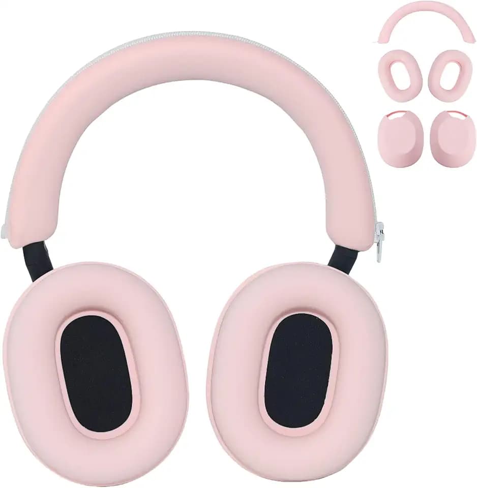 Adhiper XM5 Sweat Covers Accessories for Sony WH-1000XM5 - Custom Pink
