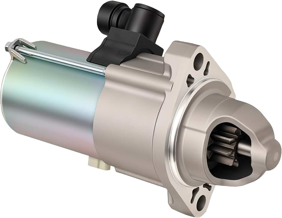 TUCAREST 10914 Starter (For A.T.) Compatible With Ho-nda (13-17 Accord 2.4L, 15-16 CR-V 2.4L) (16-19 Civic 2.0L w/CVT) [OE# 31200-5A2-A51 SM740-09 SM740-27 31200-5A2-A52 10914N]
