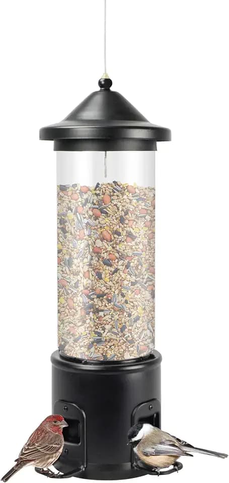 Nature's Way Bird Products Squirrel Shield Choice Tube Feeder