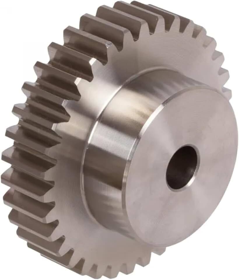 cyclingcolors 1x Modulzahnrad Modul Zahnräder mit Nabe Modulzahnräder 20 Zähne Modul 1,5 Stahl C45 Zahnradantrieb Industrielle Werkzeuge DIY
