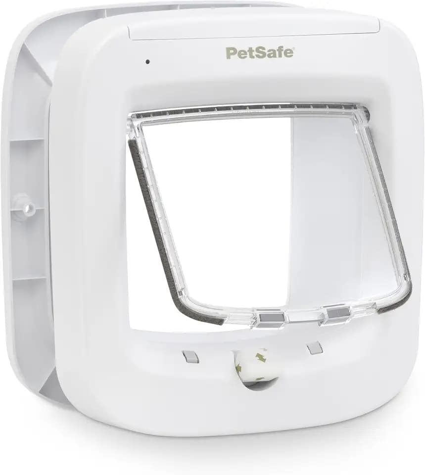 PetSafe Microchip Cat Door, Interior/Exterior, Multi-Pet, 4-Way Lock