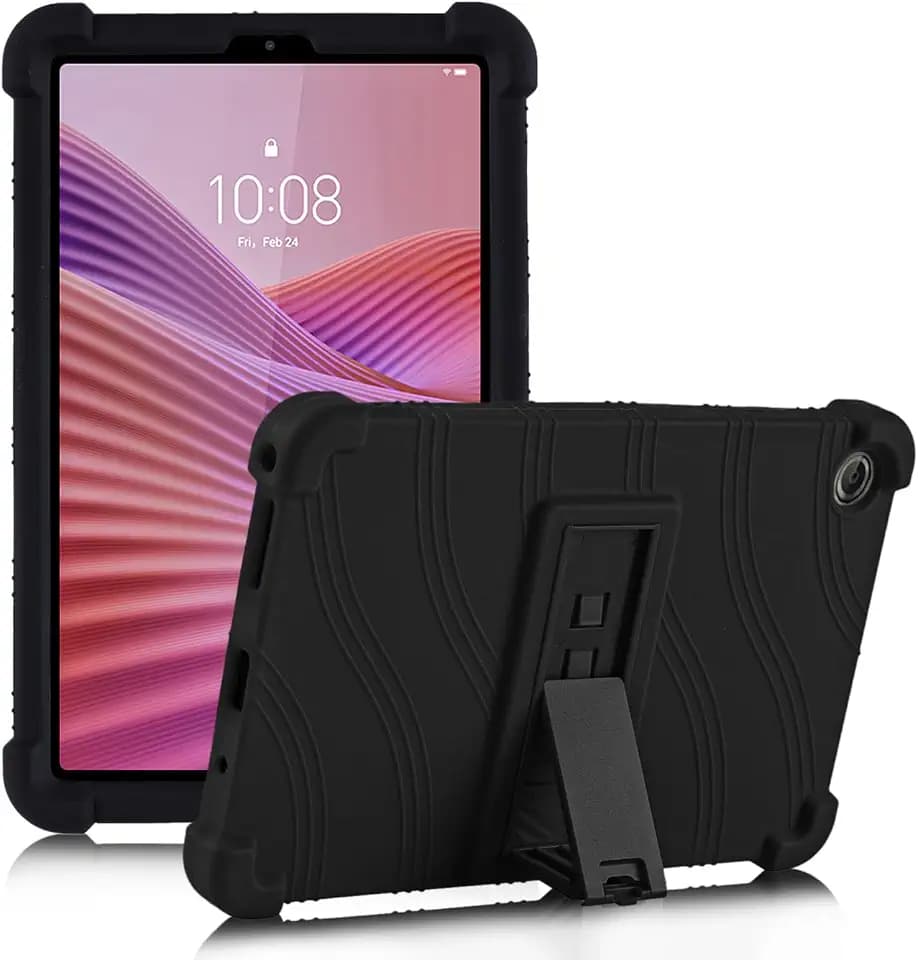 ATOOZ for Lenovo Tab One 8.7 Case/ K9 Tablet Case 2025 (TB305FU),Black