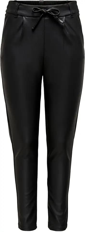ONLY Damen Hose Onlpoptrash Life Easy Coated PNT Noos