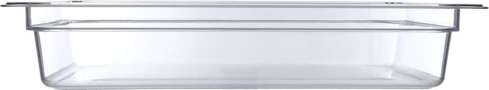 Carlisle StorPlus Polycarbonate Food Pan, Full Size, 11 Qt, 1 Ct, Clear