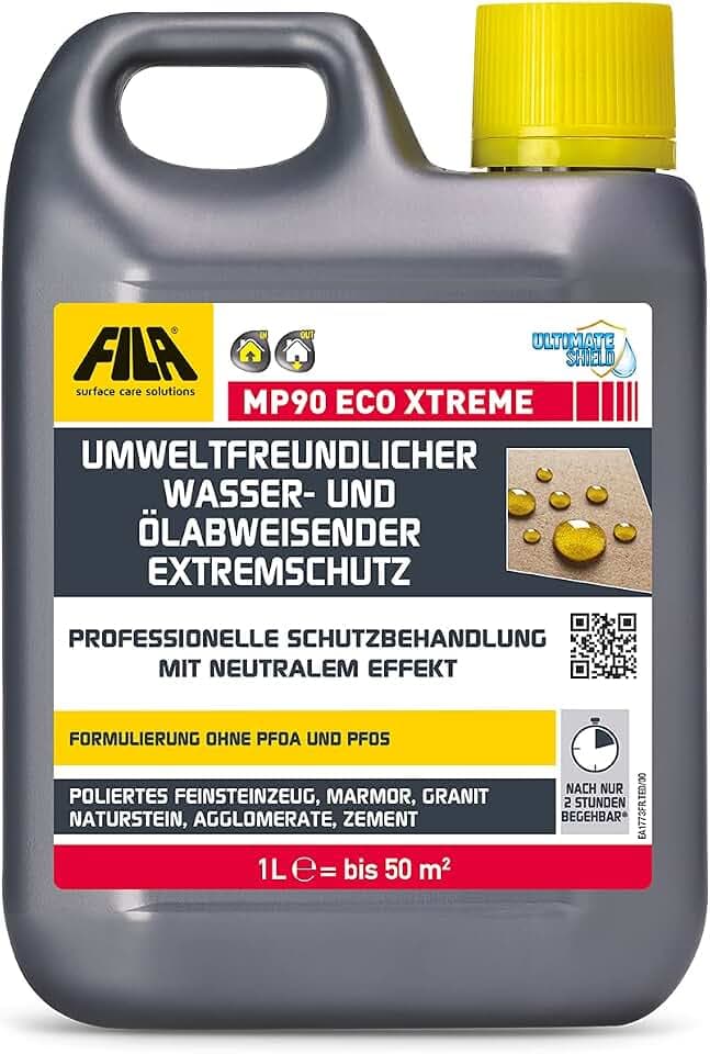 FILA Surface Care Solutions, MP90 ECO XTREME, Wasser- und Ölabweisender Schutz, Das Nonplusultra Der FILA-Technologie, 1L