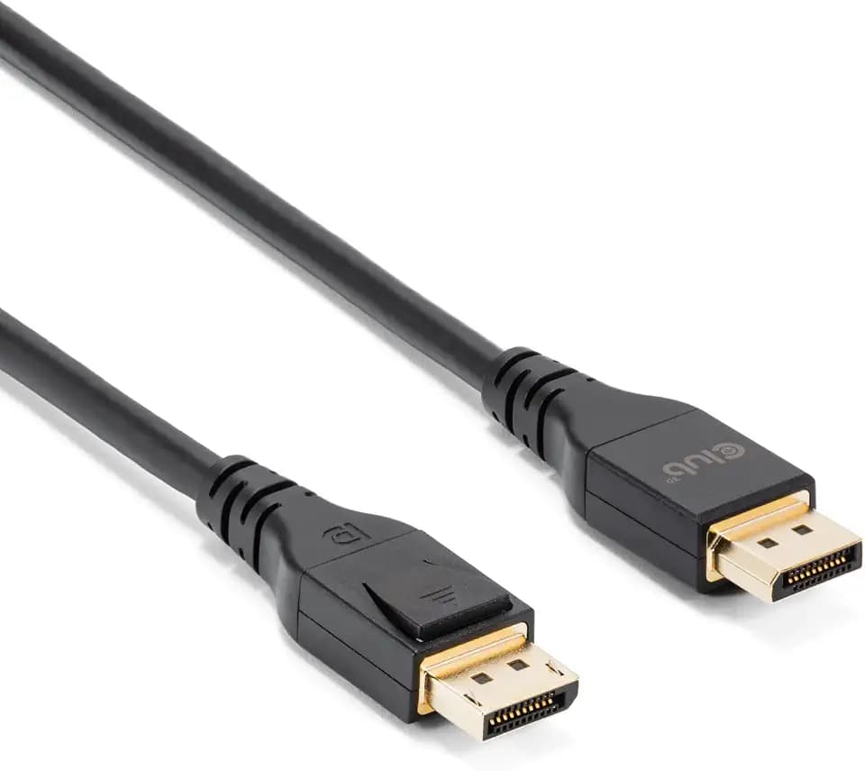 Club 3D DisplayPort 2.1 DP54 VESA Certified Cable 8K120Hz 3m/9.84ft