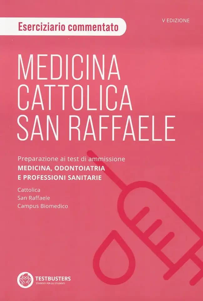 Testbusters Medicina Università Private - Eserciziario di ragionamento logico