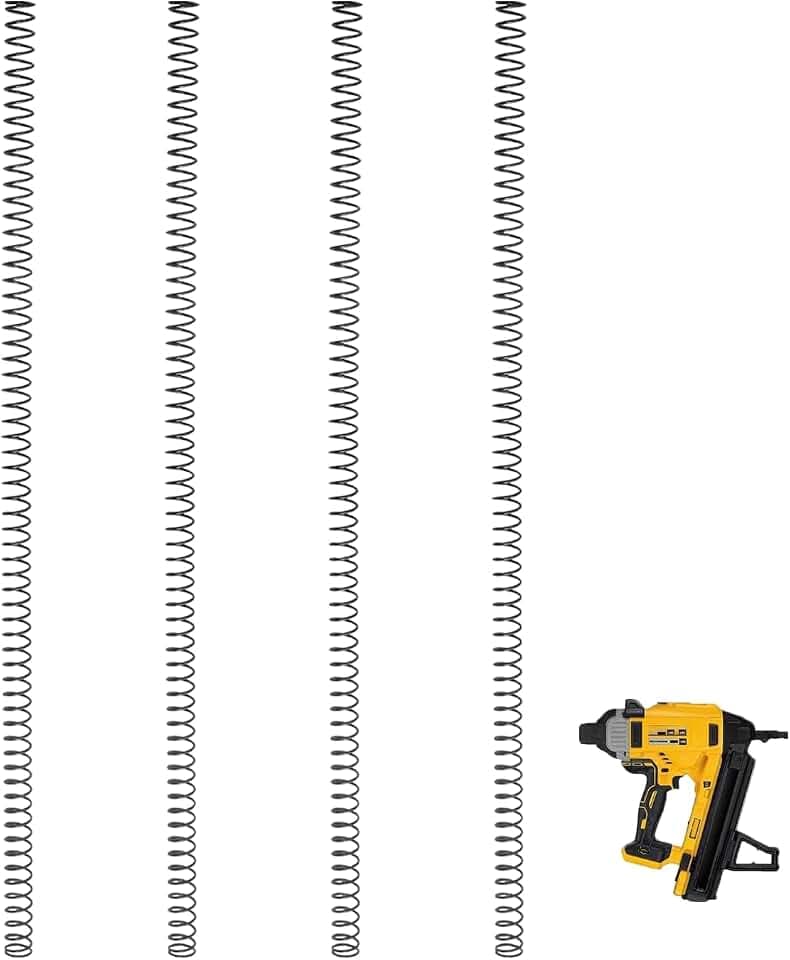 4 pcs Nailer Springs N233943 N386480 Replacement for DEWALT Reset Spring