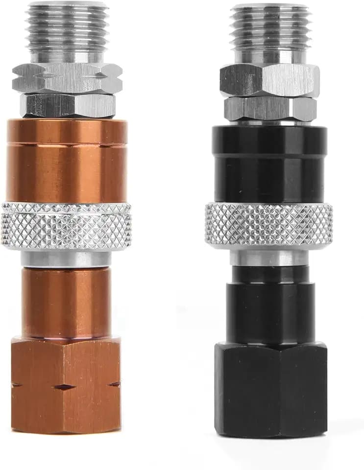 Oxy Acetylene Quick Connects,Oxy Acetylene Hose Quick Connect Fittings Set,Oxy-Fuel Quick Connect To Hose Coupler Set with Safe Fuel/Oxygen Disconnect