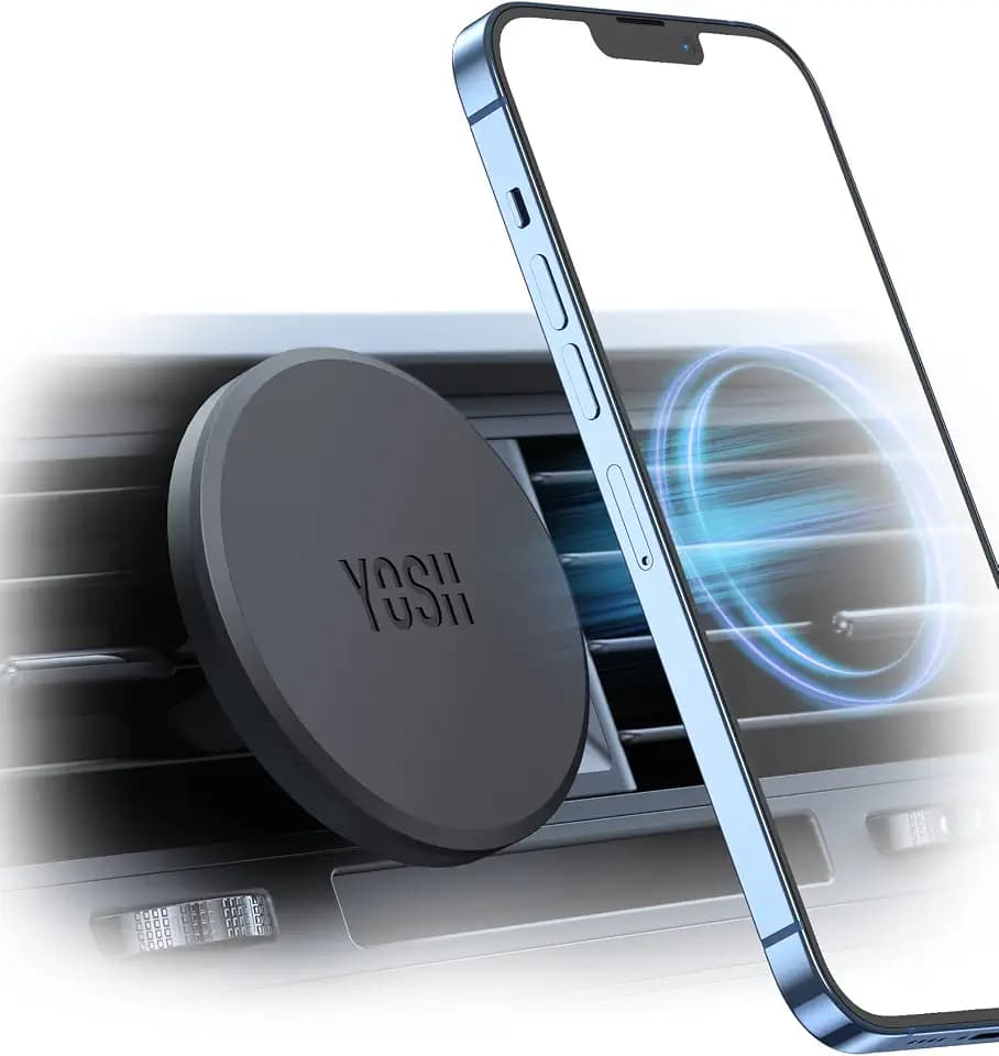 YOSH Handyhalterung Auto für MagSafe Autohalterung mit 26× N55-Magneten