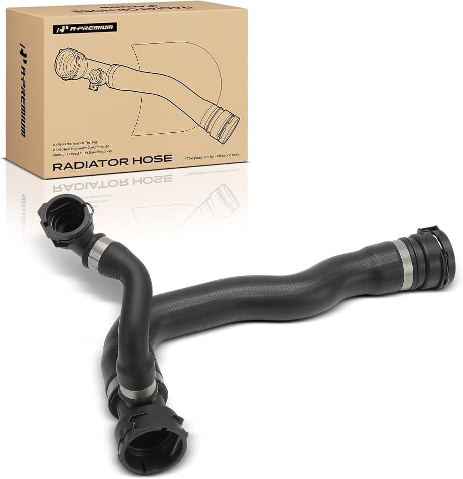 A-Premium Upper Radiator Coolant Hose Compatible with BMW