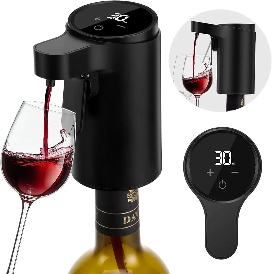 PAHTTO Elektrischer Wein-Dekanter, Weinbelüfter & Spender