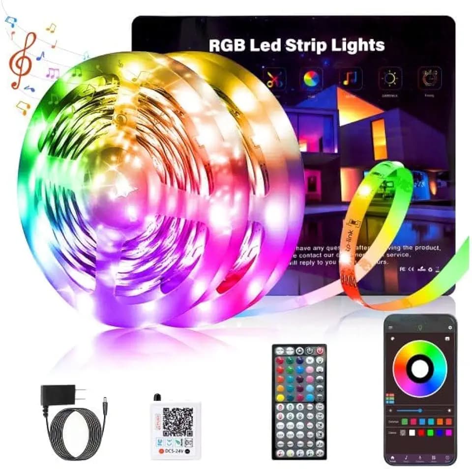 Ledagic Led Lights for Bedroom 100ft 720Leds Bright RGB Led Lights (2*50ft)