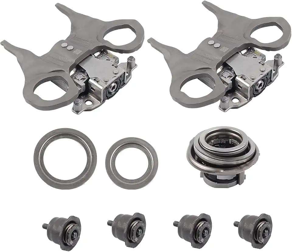 6DCT250 DPS6 PS250 Auto Transmission Dual Clutch Shift Fork Kit with Clutch Release Fork Lever Kit Compatible with 2011-up/Fiesta 2012-up/B-MAX/EcoSport 2012-17 Replace CA6Z-7515-J CA6Z-7515K
