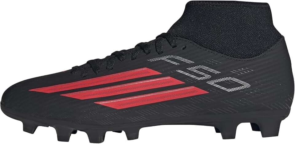 adidas Herren F50 Club MID FG/MG Fußballschuh JR 9053 gelb/schwarz/Rot