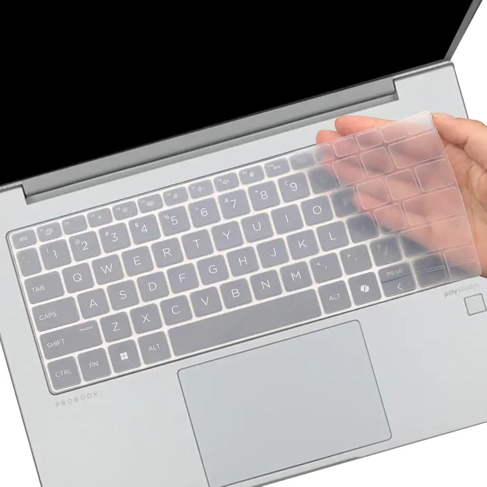 Keyboard Cover for 2026 2025 HP EliteBook 8 G2i G1i G1a 14"& HP EliteBook 6 G2i G1i G1q 14 & HP ProBook 4 G1i G1q 14 inch Laptop Keyboard Cover Protector-Clear (NOT FIT EliteBook Ultra 14")