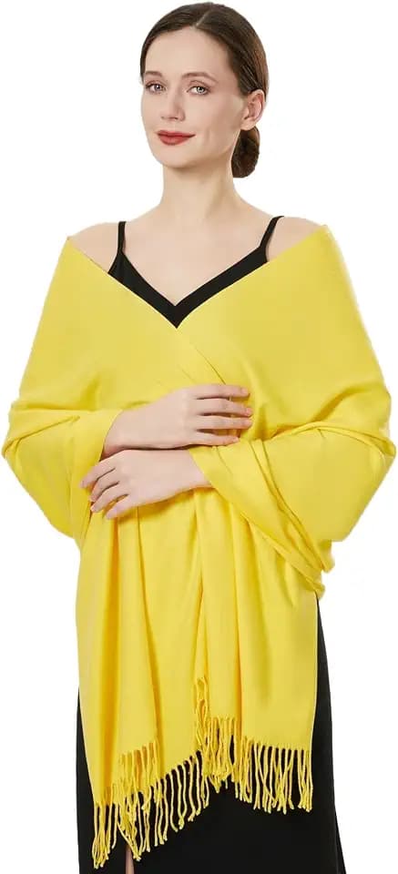 QBSM Schal Damen Warm Herbst Kaschmir Schals Für Damen & Herren Winterscha