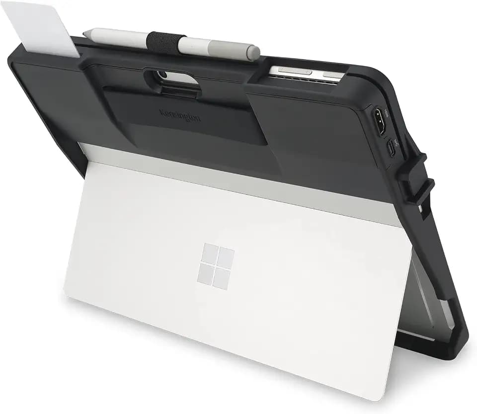 Kensington Blackbelt Rugged Case for Surface Pro 11/10/9, with Integrated Smart Card Reader (CAC) & HDMI (K62539WW)