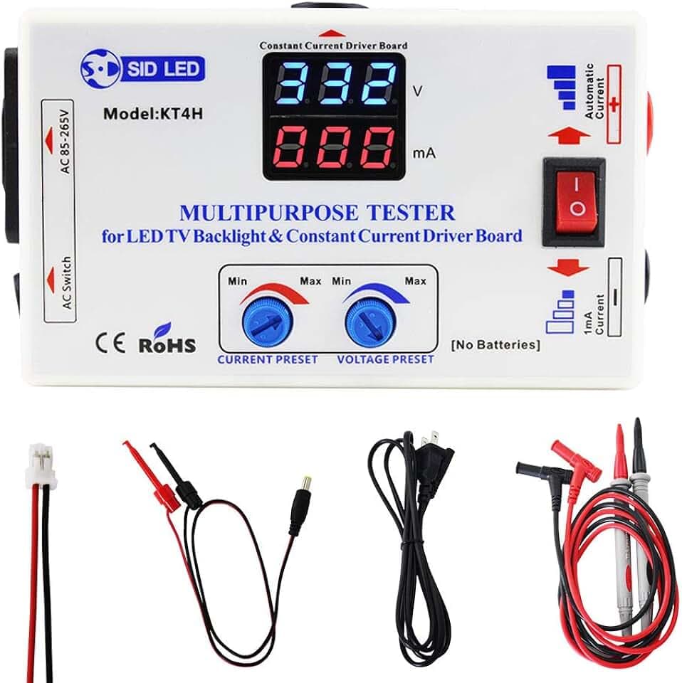Multipurpose Tester for LED TV Backlight and Constant Current Driver Board Used in All LED Lights Repair Output 0-330V